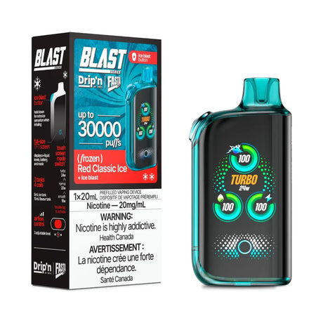 Drip'n by Envi Fasta Blast 30K Disposable - Red Classic Ice - Vapeshop Mania