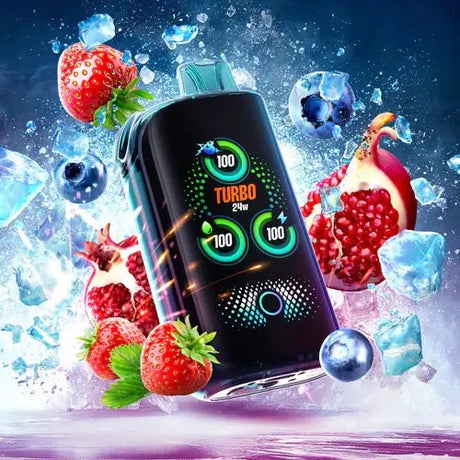 Drip'n by Envi Fasta Blast 30K Disposable - Triple Berry Ice - Vapeshop Mania