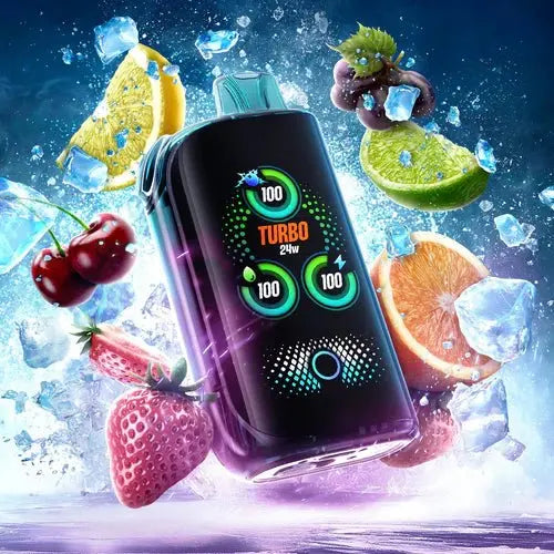 Drip'n by Envi x Fasta Blast 30K Disposable - Electric Fruit Blast Ice - Vapeshop Mania