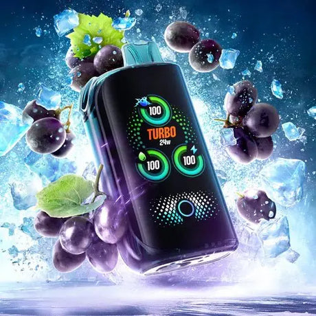 Drip'n by Envi x Fasta Blast 30K Disposable - Grape Ice - Vapeshop Mania