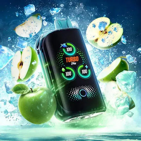 Drip'n by Envi x Fasta Blast 30K Disposable - Green Apple Ice - Vapeshop Mania
