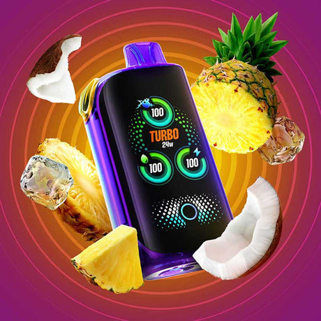 Drip'n by Envi x Fasta Blast 30K Disposable - Pineapple + Coconut (Fusion) - Vapeshop Mania