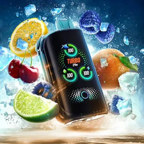 Drip'n by Envi x Fasta Blast 30K Disposable - Snazzy S Storm Ice - Vapeshop Mania