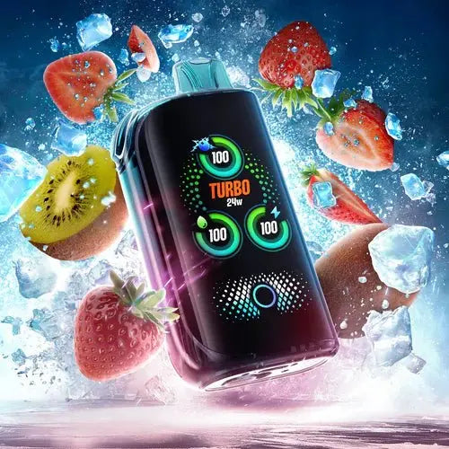 Drip'n by Envi x Fasta Blast 30K Disposable - Strawberry Kiwi Ice - Vapeshop Mania