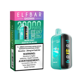 ELF Bar GH20K Disposable - Miami Mint - Vapeshop Mania