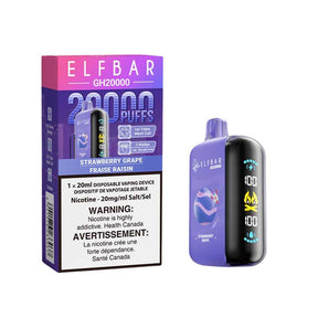 ELF Bar GH20K Disposable - Strawberry Grape - Vapeshop Mania