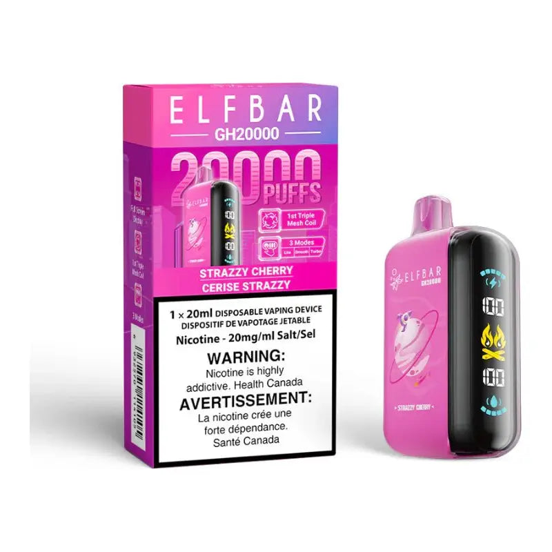 ELF Bar GH20K Disposable - Strazzy Cherry - Vapeshop Mania