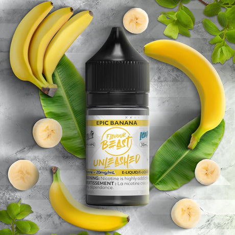 Epic Banana Iced Unleashed by Flavour Beast - Salt Nic Vape Juice - Vapeshop Mania
