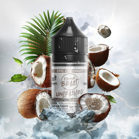 Epic Coconut Unleashed by Flavour Beast - Salt Nic Vape Juice - Vapeshop Mania