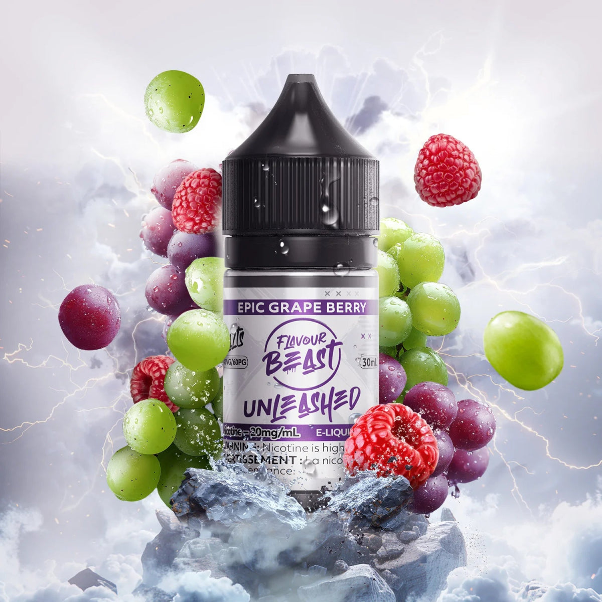 Epic Grape Berry Unleashed by Flavour Beast - Salt Nic Vape Juice - Vapeshop Mania