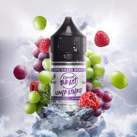 Epic Grape Berry Unleashed by Flavour Beast - Salt Nic Vape Juice - Vapeshop Mania