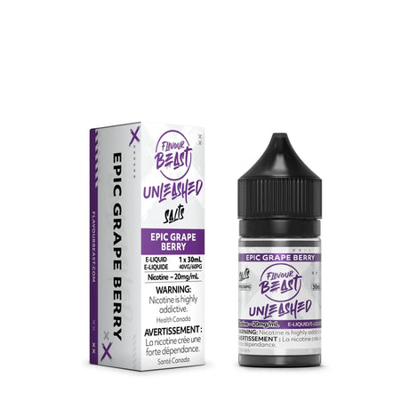 Epic Grape Berry Unleashed by Flavour Beast - Salt Nic Vape Juice - Vapeshop Mania