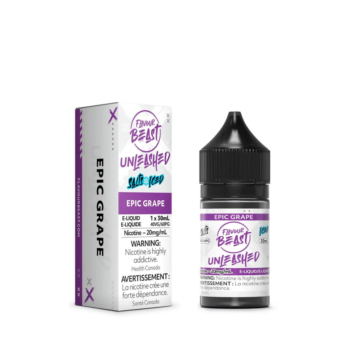 Epic Grape Unleashed by Flavour Beast - Salt Nic Vape Juice - Vapeshop Mania
