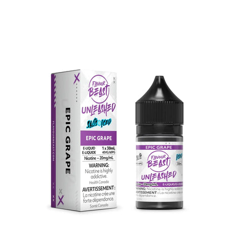 Epic Grape Unleashed by Flavour Beast - Salt Nic Vape Juice - Vapeshop Mania