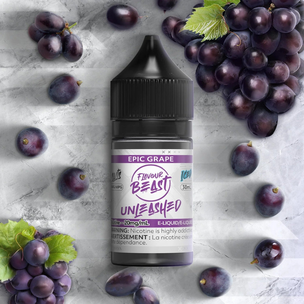 Epic Grape Unleashed by Flavour Beast - Salt Nic Vape Juice - Vapeshop Mania