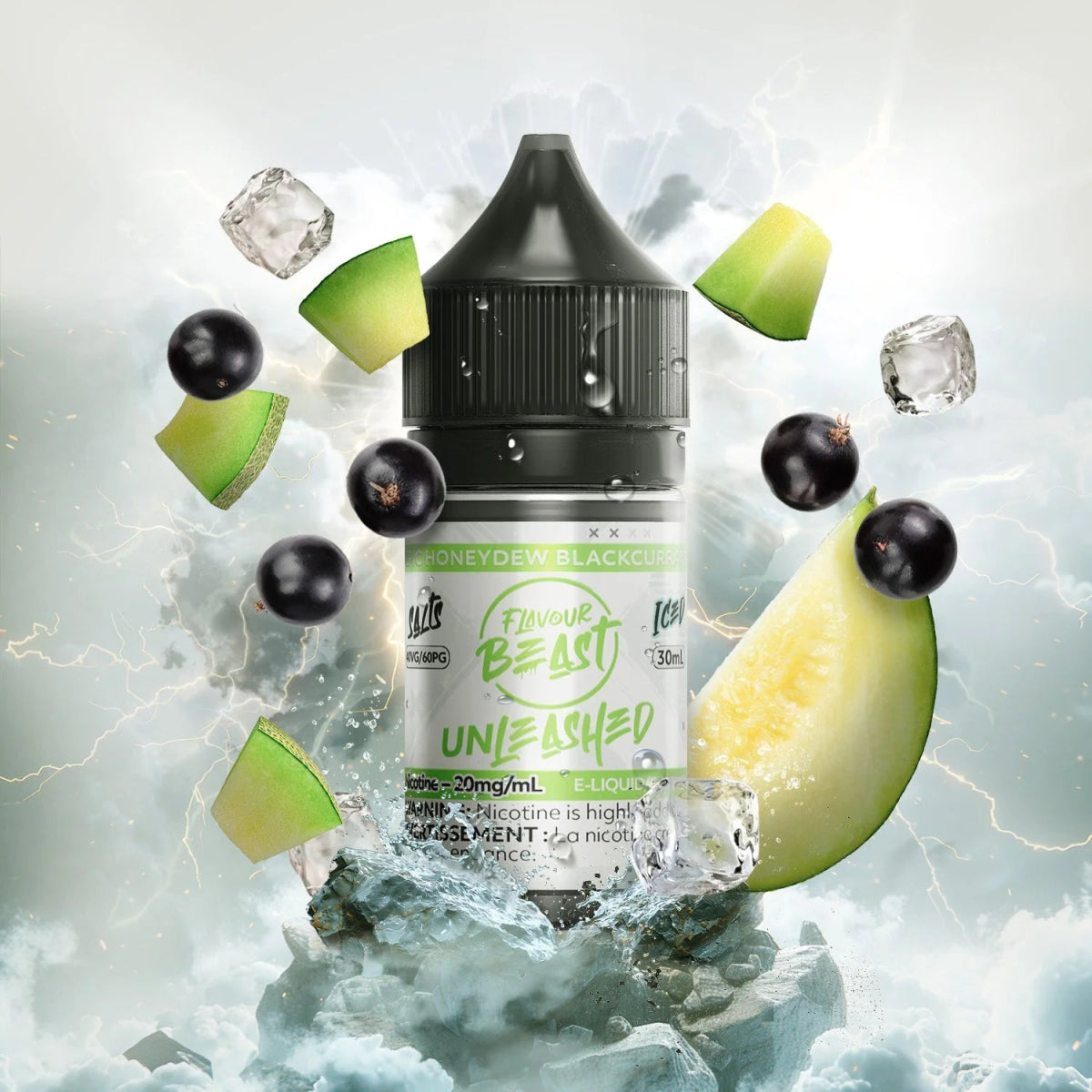 Epic Honeydew Blackcurrant Unleashed by Flavour Beast - Salt Nic Vape Juice - Vapeshop Mania