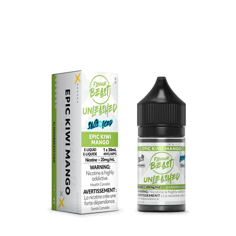 Epic Kiwi Mango Iced Unleashed by Flavour Beast - Salt Nic Vape Juice - Vapeshop Mania