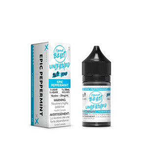 Epic Peppermint Iced Unleashed by Flavour Beast - Salt Nic Vape Juice - Vapeshop Mania