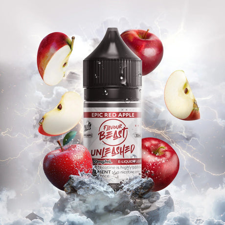 Epic Red Apple Unleashed by Flavour Beast - Salt Nic Vape Juice - Vapeshop Mania