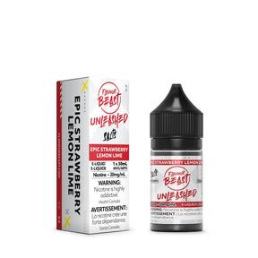 Epic Strawberry Lemon Lime Unleashed by Flavour Beast - Salt Nic Vape Juice - Vapeshop Mania