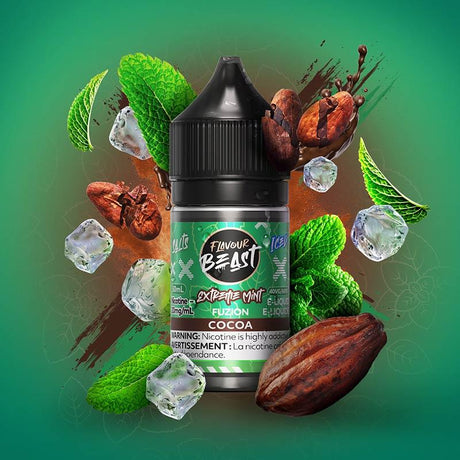 Extreme Mint Fuzion Cocoa (Iced) by Flavour Beast - Salt Nic Vape Juice - Vapeshop Mania