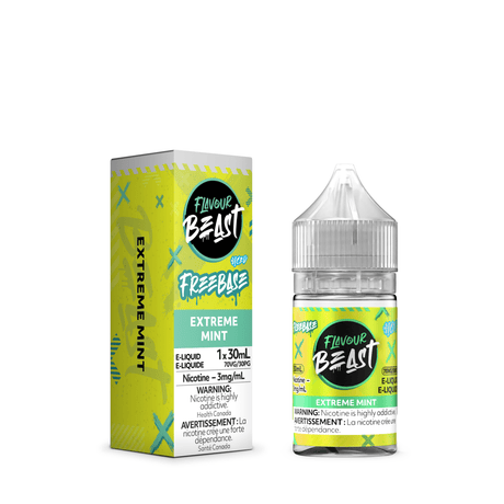 Shop Extreme Mint Iced by Flavour Beast - Freebase Vape Juice - at Vapeshop Mania