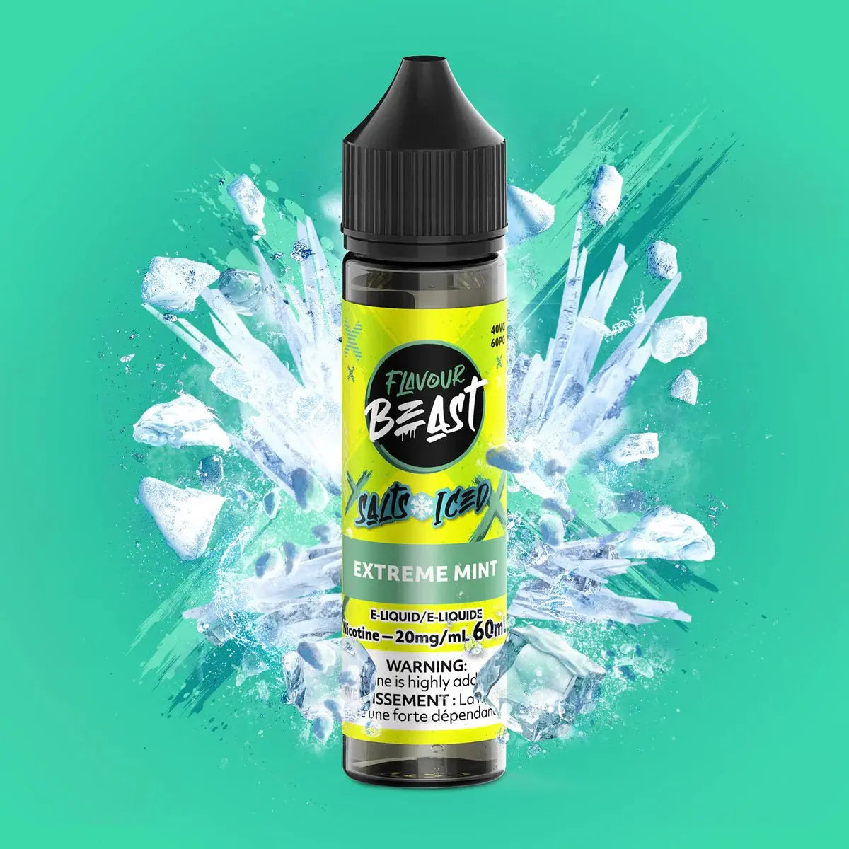 Extreme Mint Iced by Flavour Beast - Salt Nic Vape Juice - Vapeshop Mania
