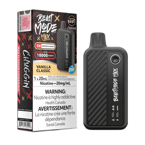 Shop Flavour Beast Beast Mode Max 18K Disposable - Chuggin' Vanilla Classic - at Vapeshop Mania