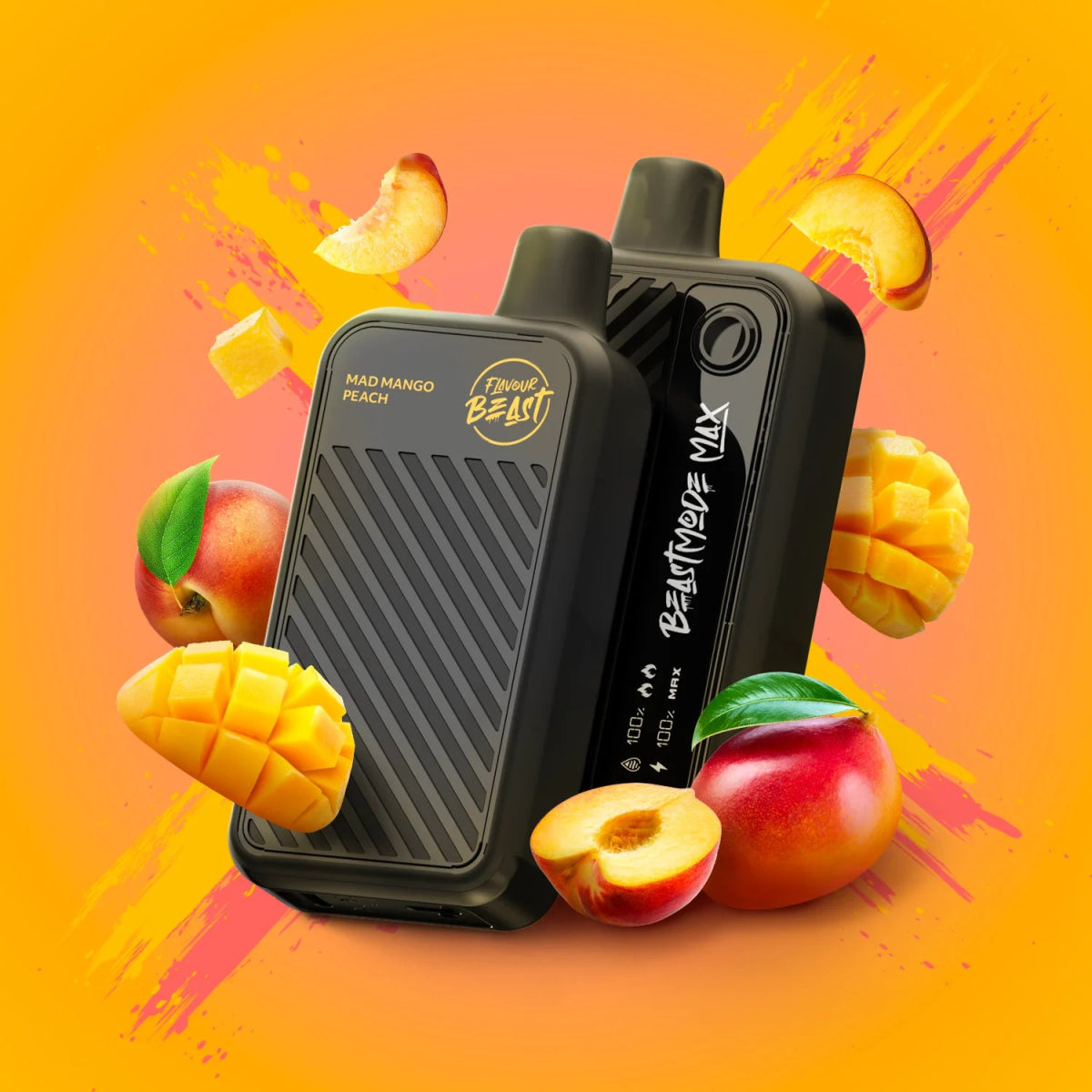Flavour Beast Beast Mode Max 18K Disposable - Mad Mango Peach - Vapeshop Mania