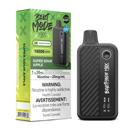 Flavour Beast Beast Mode Max 18K Disposable - Super Sour Apple - Vapeshop Mania
