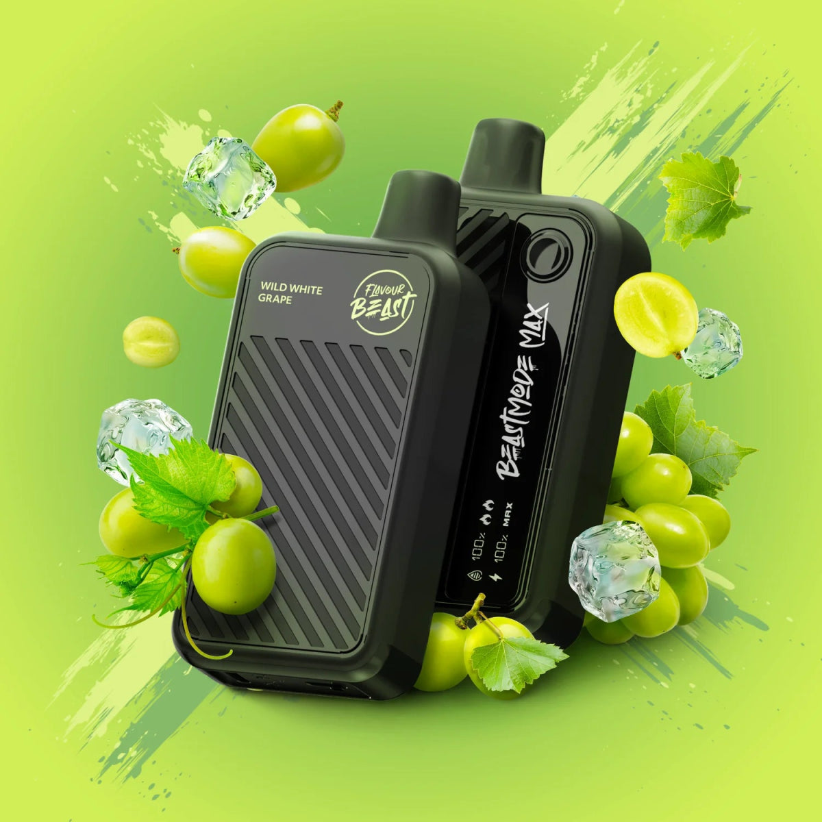 Flavour Beast Beast Mode Max 18K Disposable - Wild White Grape (Iced) - Vapeshop Mania