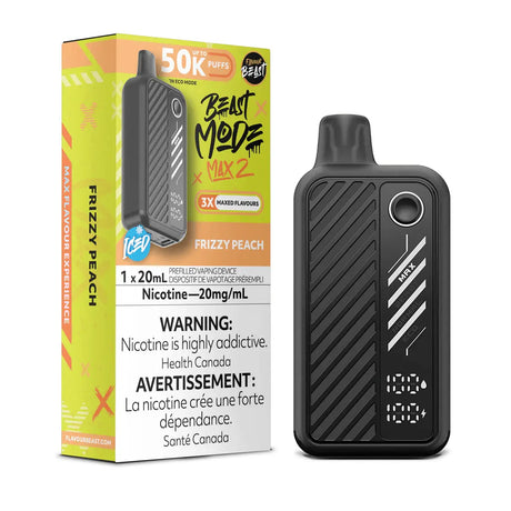 Flavour Beast Beast Mode Max 2 50K Disposable - Frizzy Peach Iced - Vapeshop Mania