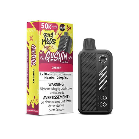 Shop Flavour Beast Beast Mode Max 2 50K Disposable - Gushin Cherry - at Vapeshop Mania