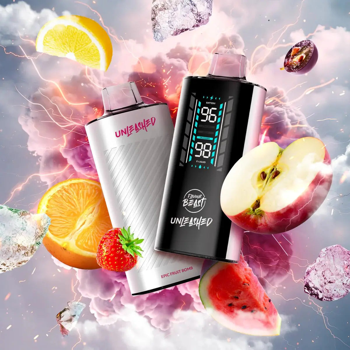 Flavour Beast Unleashed DCP 20K Disposable - Epic Fruit Bomb (Iced) - Vapeshop Mania