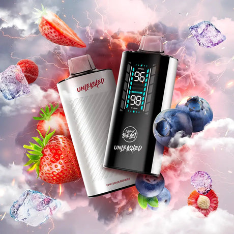 Flavour Beast Unleashed DCP 20K Disposable - Epic Sour Berries (Iced) - Vapeshop Mania