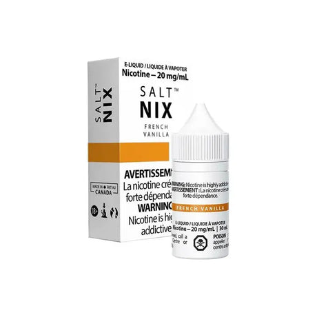French Vanilla by Salt Nix - Salt Nic Vape Juice - Vapeshop Mania