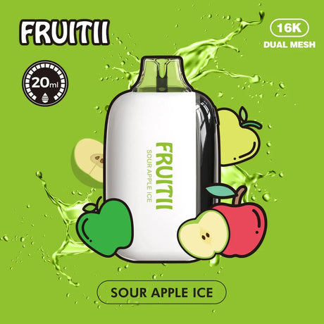 Fruitii 25K Disposable - Green Apple - Vapeshop Mania