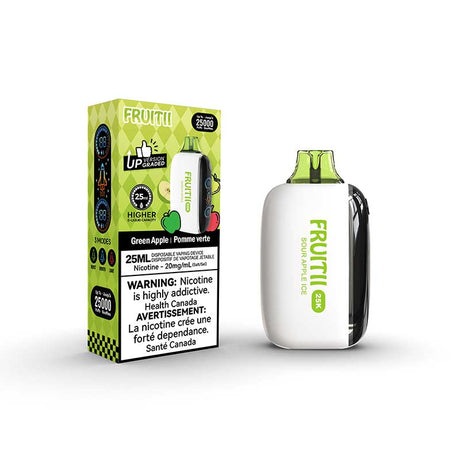Fruitii 25K Disposable - Green Apple - Vapeshop Mania