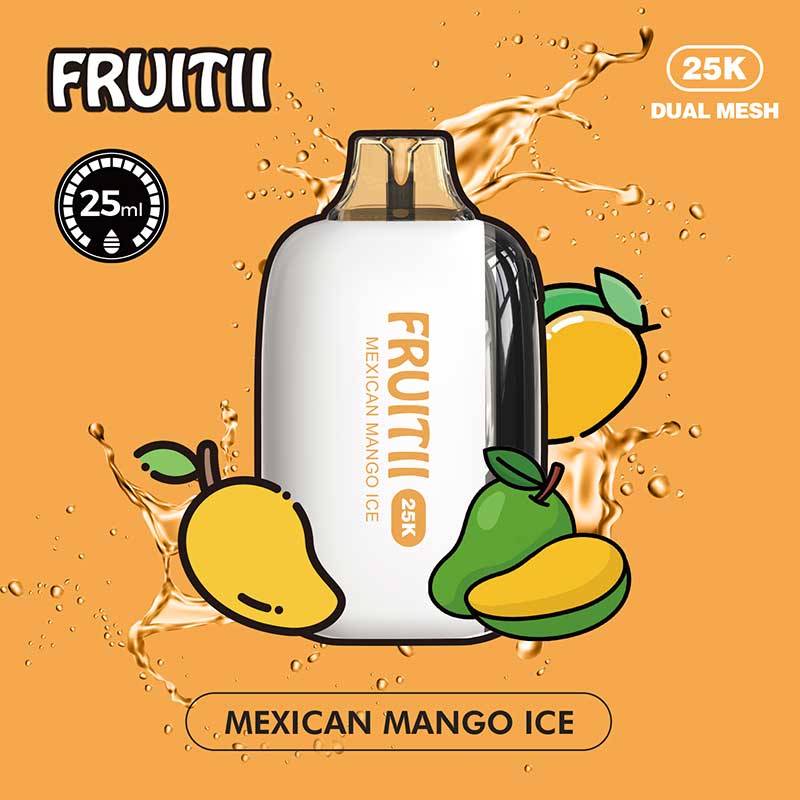 Fruitii 25K Disposable - Mexican Mango Ice - Vapeshop Mania