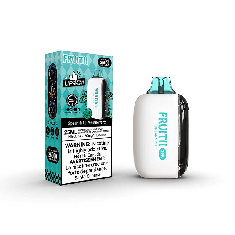 Fruitii 25K Disposable - Spearmint - Vapeshop Mania