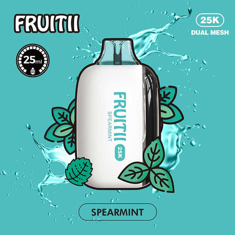 Fruitii 25K Disposable - Spearmint - Vapeshop Mania