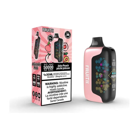 Fruitii 50K Disposable Vape - Juicy Peach - Vapeshop Mania