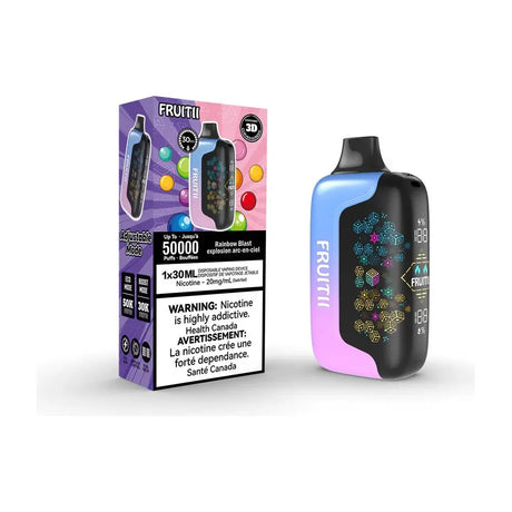 Fruitii 50K Disposable Vape - Rainbow Blast - Vapeshop Mania
