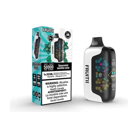 Fruitii 50K Disposable Vape - Spearmint - Vapeshop Mania
