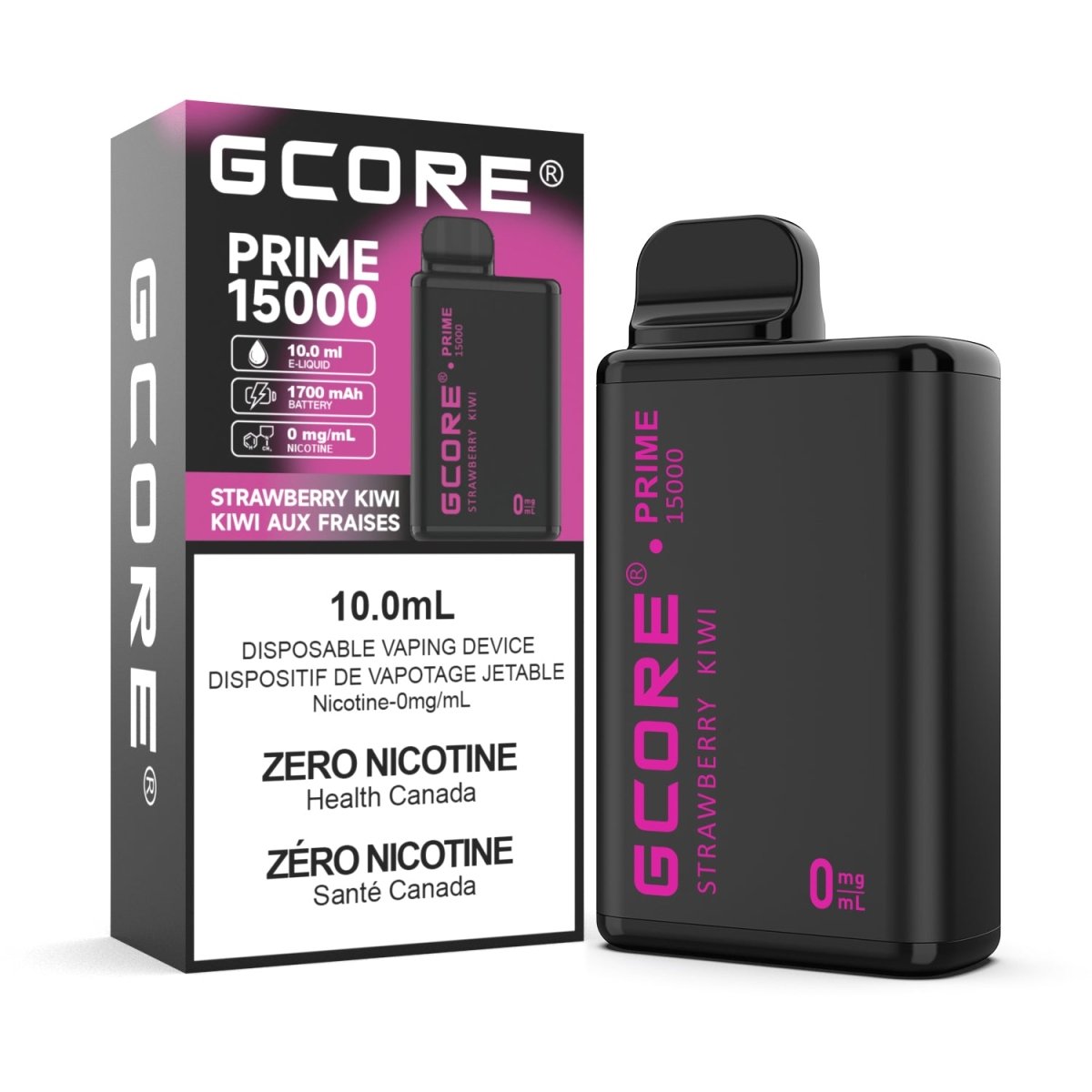 Shop GCore Prime 15K Disposable - Strawberry Kiwi - at Vapeshop Mania