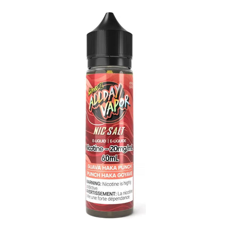 Guava Haka Punch by All Day Vapor - Salt Nic Vape Juice - Vapeshop Mania