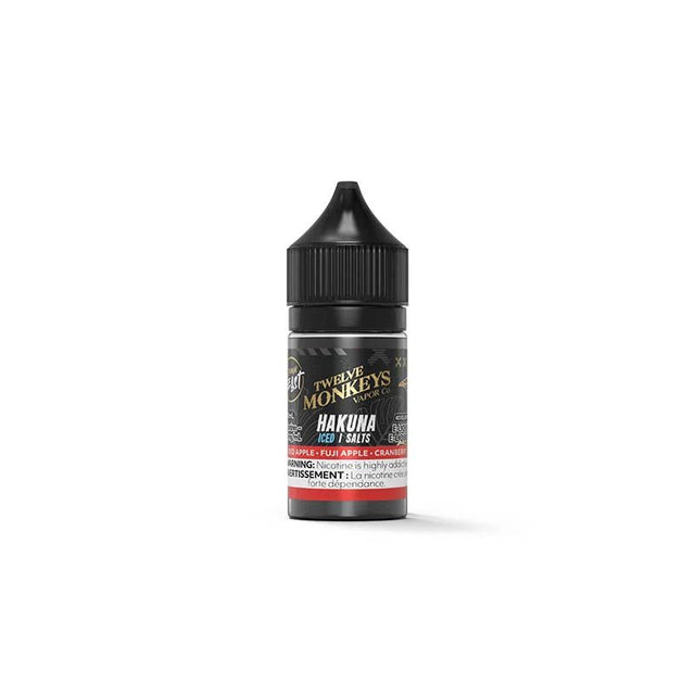 Shop Hakuna Iced by Flavour Beast X 12 Monkeys - Salt Nic Vape Juice - at Vapeshop Mania