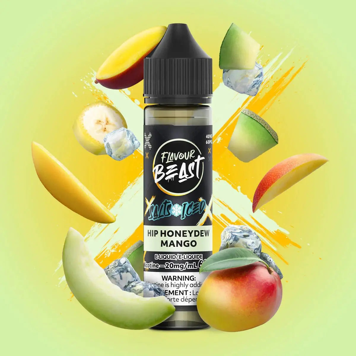 Hip Honeydew Mango Iced by Flavour Beast - Salt Nic Vape Juice - Vapeshop Mania