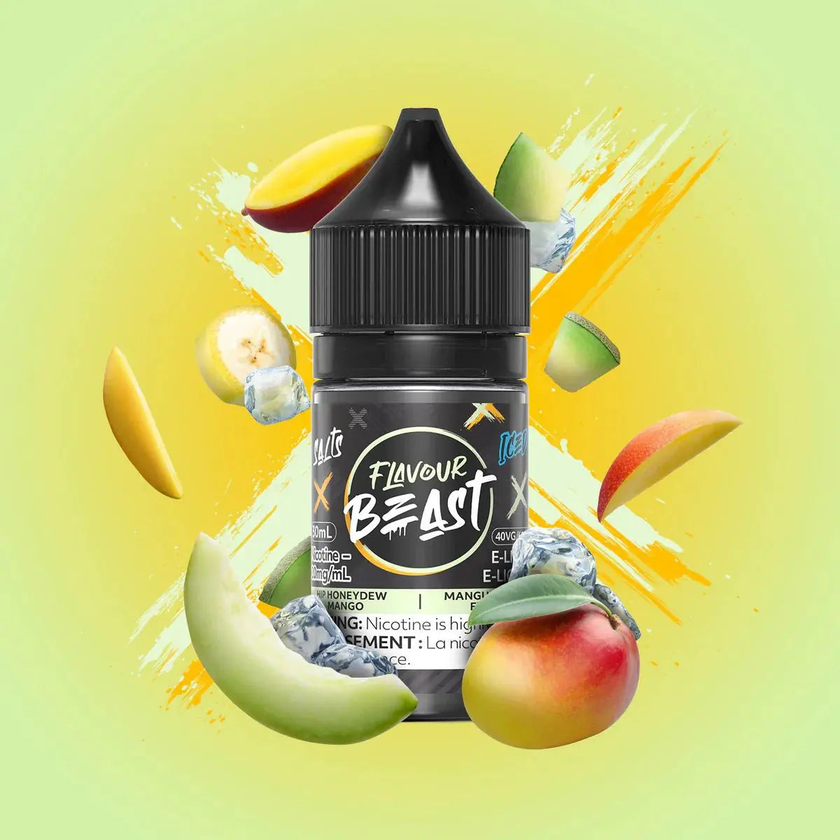 Hip Honeydew Mango Iced by Flavour Beast - Salt Nic Vape Juice - Vapeshop Mania