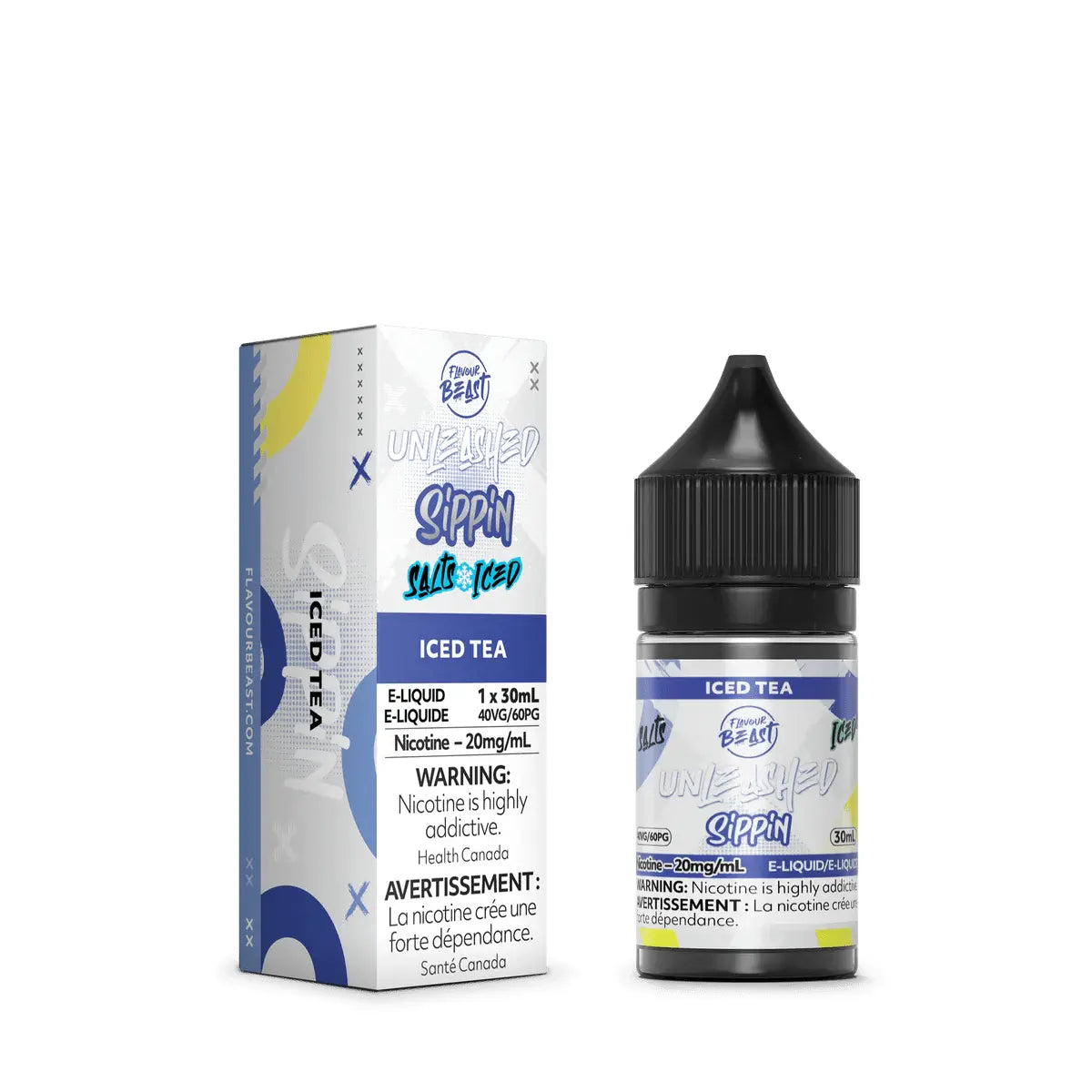 Iced Tea by Flavour Beast Unleashed Sippin - Salt Nic Vape Juice - Vapeshop Mania